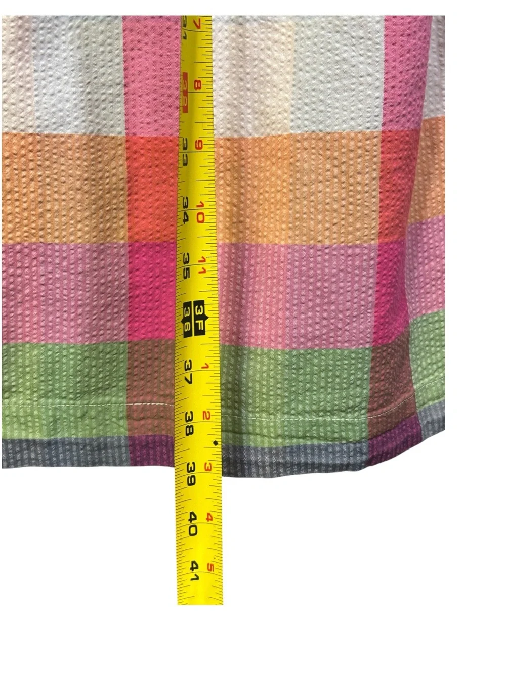 Kate Spade for Target- Plaid Midi Sundress with Tie Belt - Pink & Multicolor S